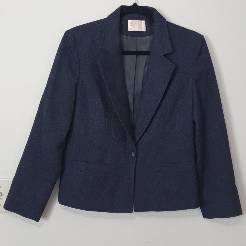 Vintage Pendleton 100% Wool Blazer Jacket
